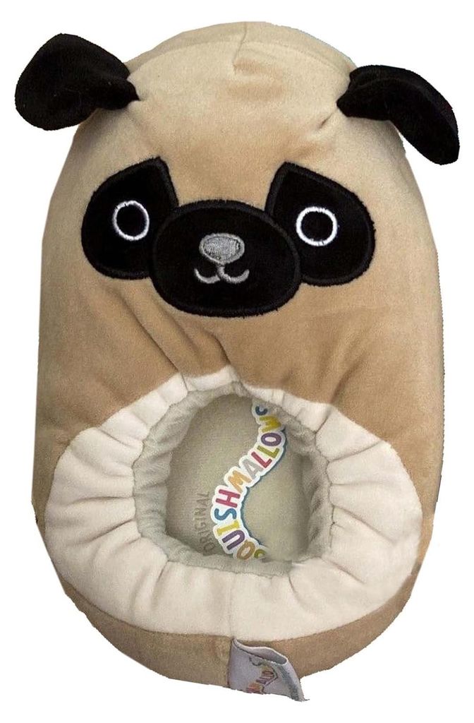 Squishmallows Prince der Mops Hausschuhe 32-33