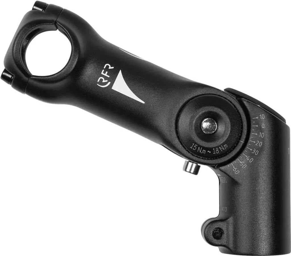 Potence réglable inclinable vélo trekking RFR noir 120mm angle variable - 4