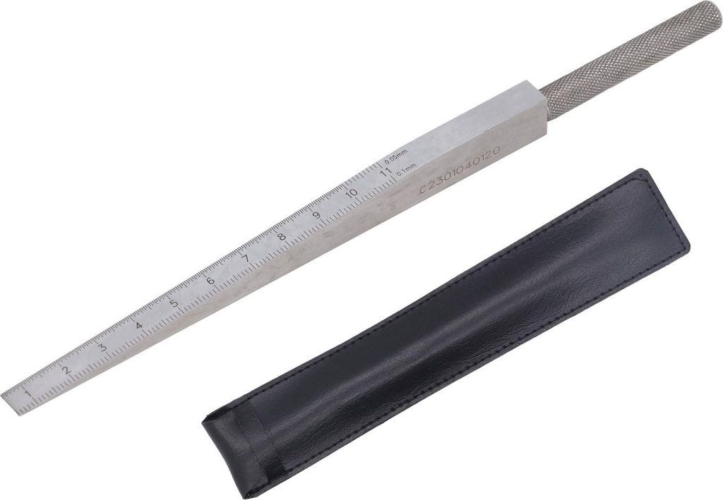 Kegellehre Schweißkeil Spaltfühler Edelstahl Lochmesswerkzeug 2 Skalen 0,5–11 mm