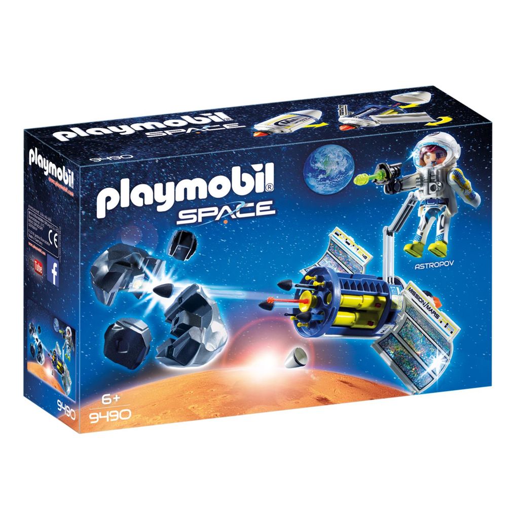 PLAYMOBIL 9490 - Space - Spatialist mit Satellit und Produktbild 