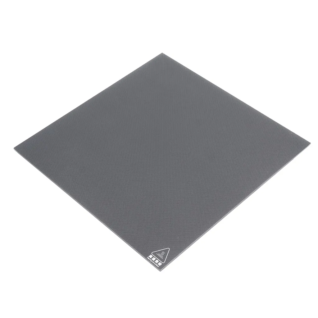 Plateau en verre 350x350x4mm : résout les problèmes de planéité 3D