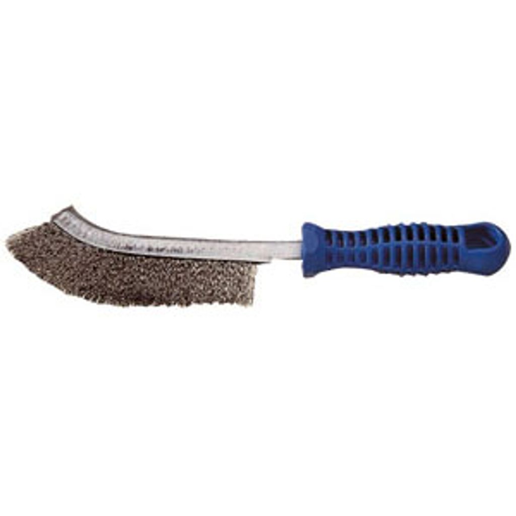 PFERD TOOLS Handbürste gebogen HBG 1reihig Stahl-Draht-Ø0,30 (10)
