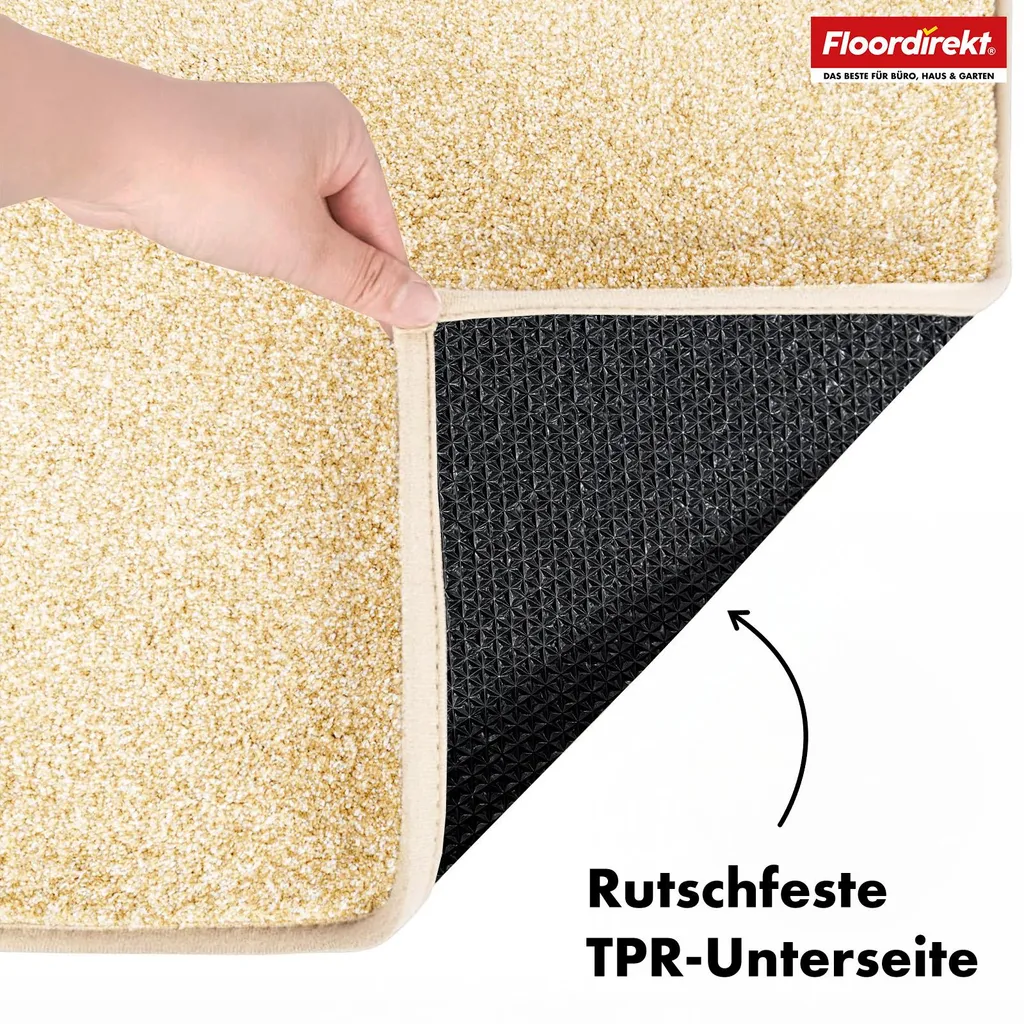 Tappetone Bagno Floordirekt Nasa 60x150 cm Beige | Casa e Bambini - 3