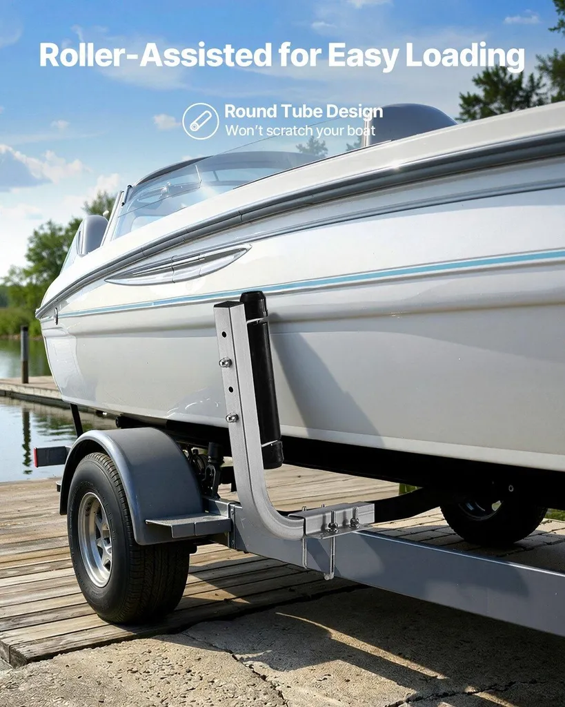 Guide de centrage pour bateau : faciliter la mise à l'eau sur rampe