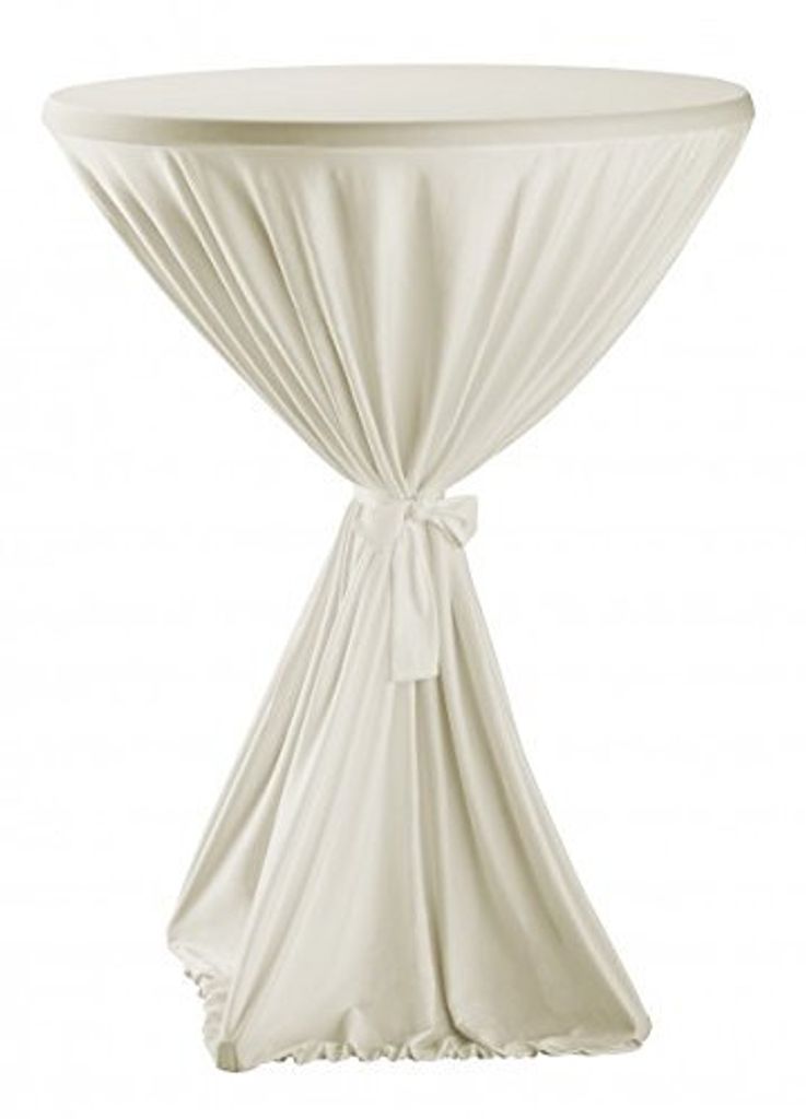 Stehtischhusse 70-85 Garden creme Produktbild 
