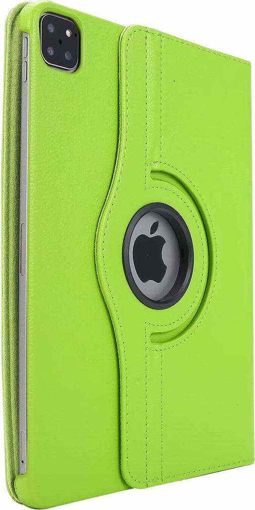360° Schutz Hülle für Apple iPad Pro 12.9" 4. Generation 2020 Case Etui Tasche Cover Drehbar - GRÜN