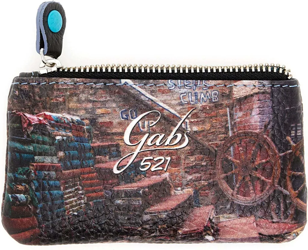 Gabs Gkeyholder Trip: Portachiavi Glamour in Pelle Stampata