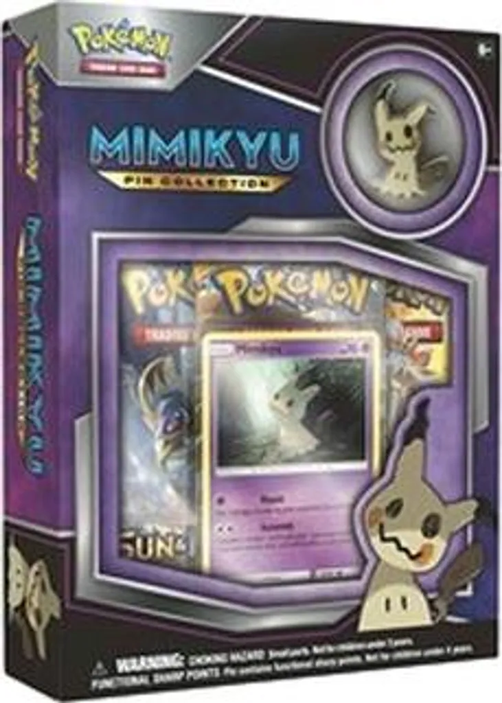 Pokémon JCC Coffret Mimiqui Pin Collection avec épinglette de collection
