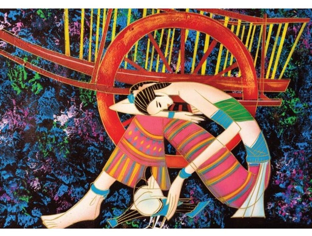 Magnolia Puzzle Myth 1500 Teile buntes Spielzeug