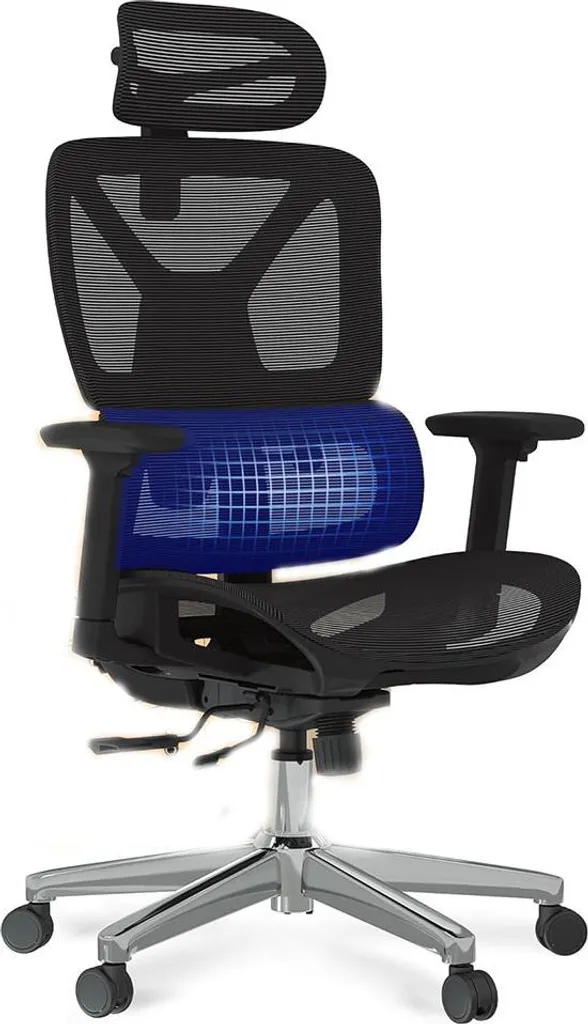 Siège de bureau ergonomique C7B-Air avec Dossier en Maille Respirante