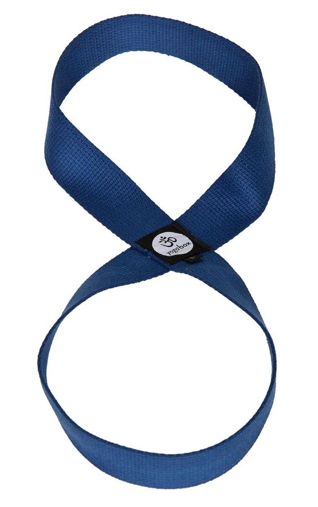 Yoga Loop - regional hergestellt, Farbe:jeansblau, Größe:M (ca. 40 cm)