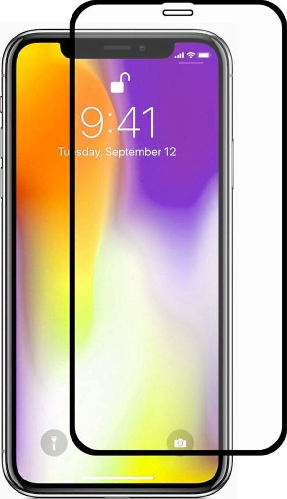 Apple iPhone XS Max 3D Panzer Glas Folie Display 9H Schutzfolie Hüllen Case Schwarz