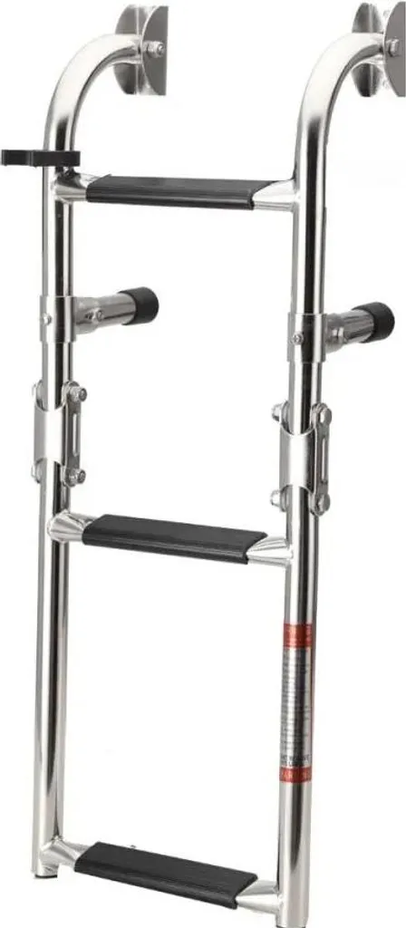 Échelle de bateau pour ponton facile à installer inox 3 marches pro
