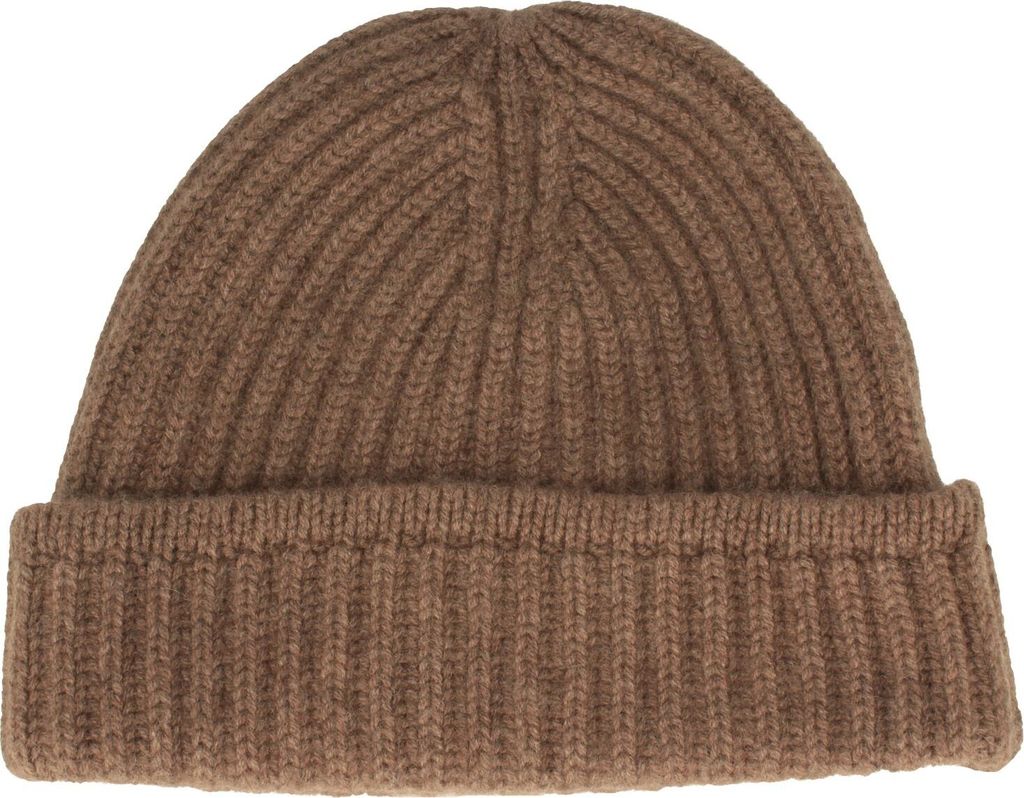 Riviera dicke Umschlagstrickmütze reines Kaschmir