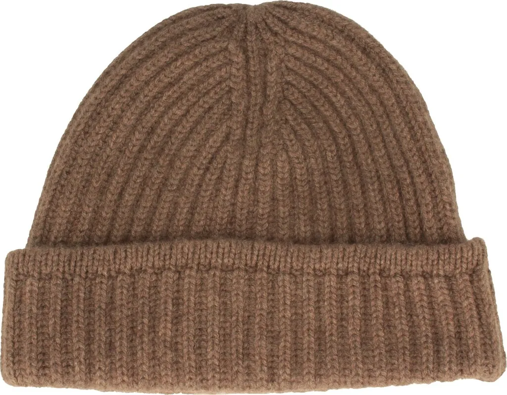 Bonnet épais en tricot Riviera pur cachemire : douceur et luxe d'hiver