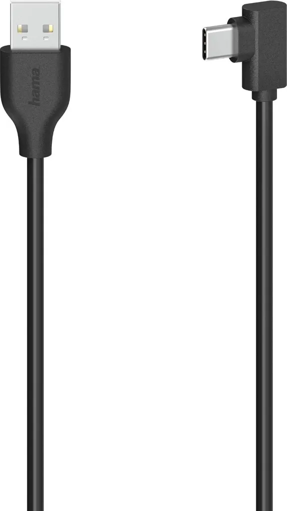 HAMA Cavo USB-C a USB-A 0.75m Nero - Cavo Dati 480 Mbit/s Alta Qualità