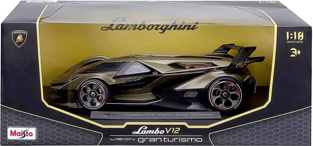 Réplique Lamborghini V12 Vision 1:18 : Le Cadeau Idéal pour Collectionneur