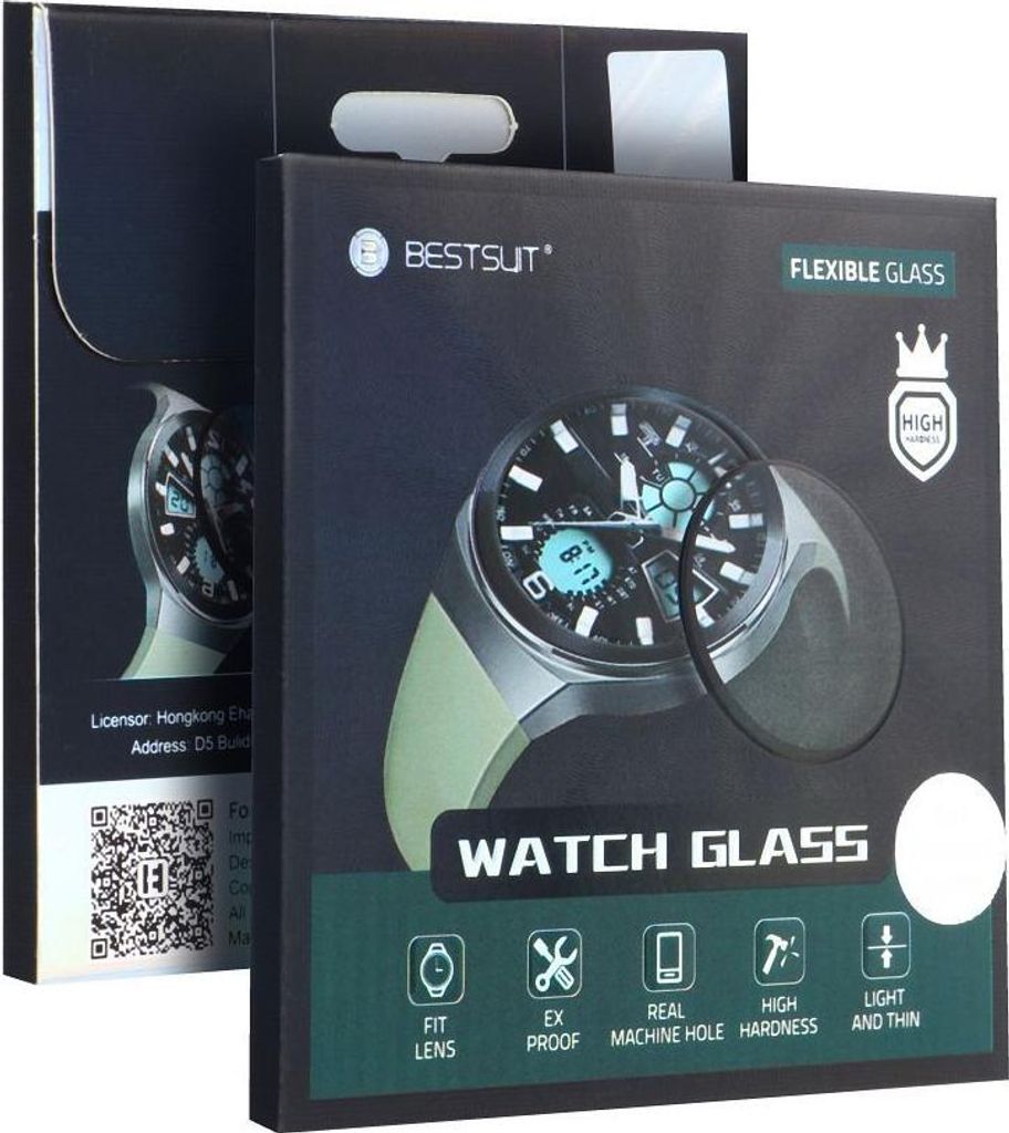 Hybrid-Flexible-Glas-Hülle – SAM Galaxy Watch 8 44 mm