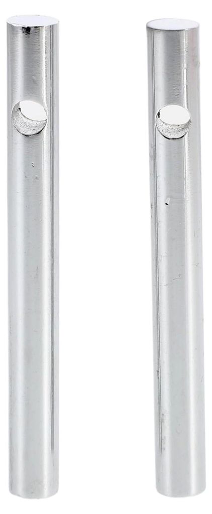 2 Stück Metall Geländerverbinder für Handläufe und Möbelverbindungen