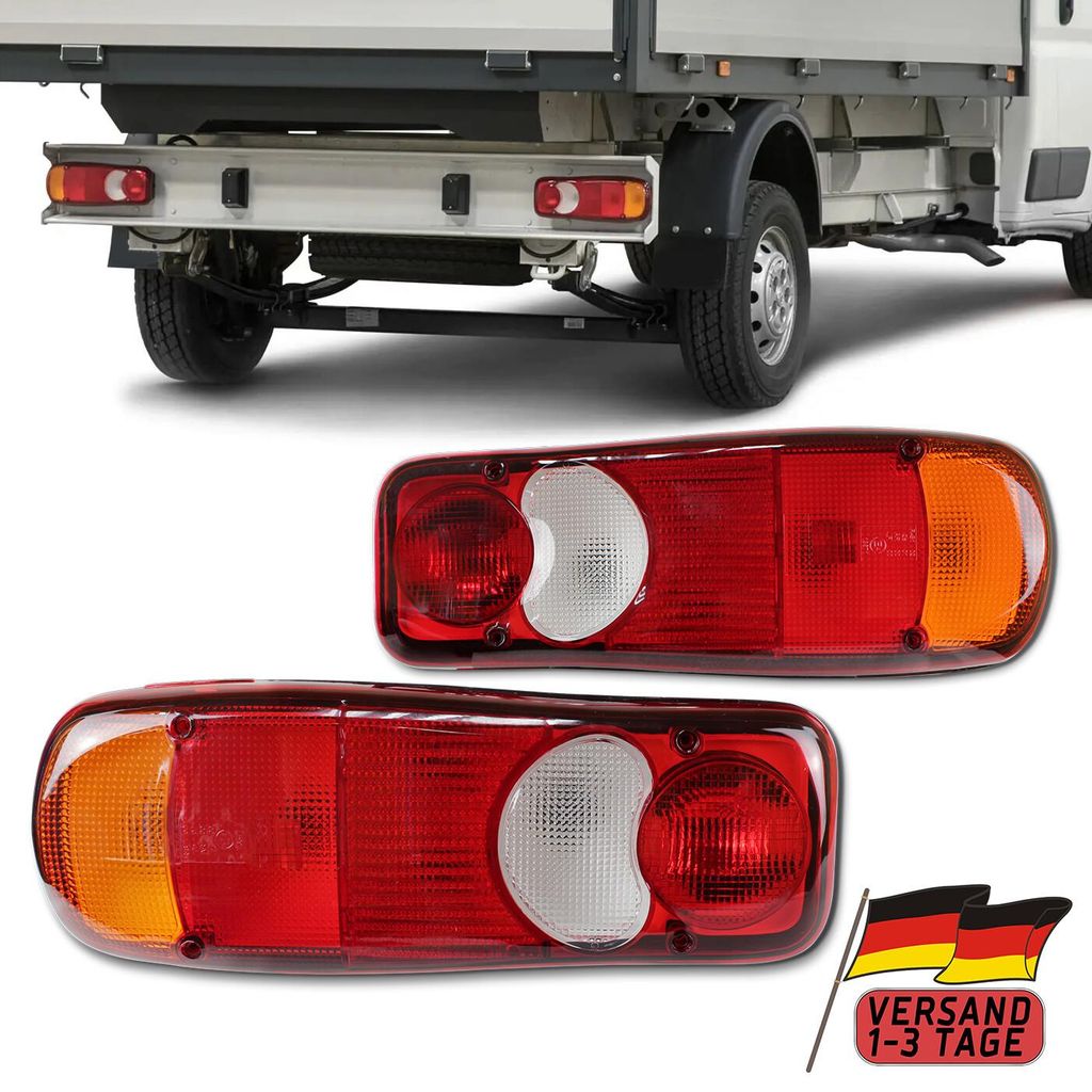 Rückleuchten Heckleuchte Für Mitsubushi Canter Fuso 2005+ Paar L+R E-Prüf E4