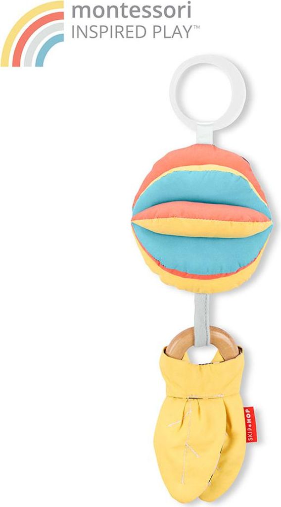 HAPE Montessori Kinderwagenspielzeug KINDERWAGENSPIEL