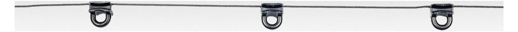 Kettengleiter, Abstand 8 cm, Länge 5 m, Kunststoff, schwarz