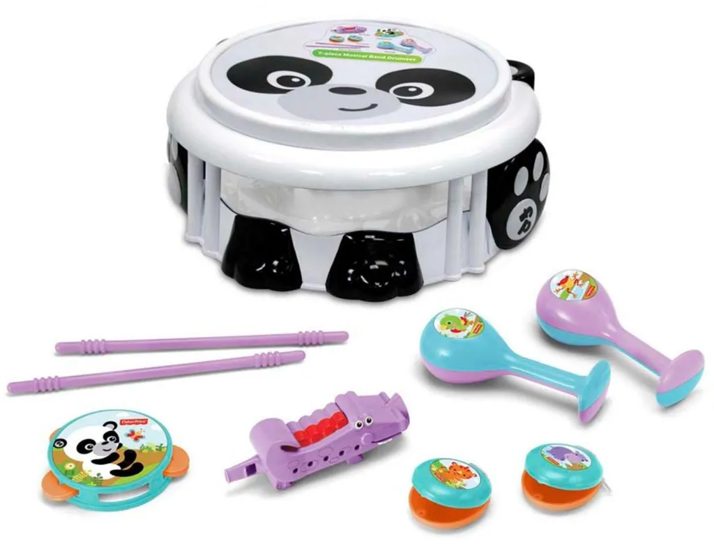 Réveillez la créativité de votre enfant avec le tambour panda musical