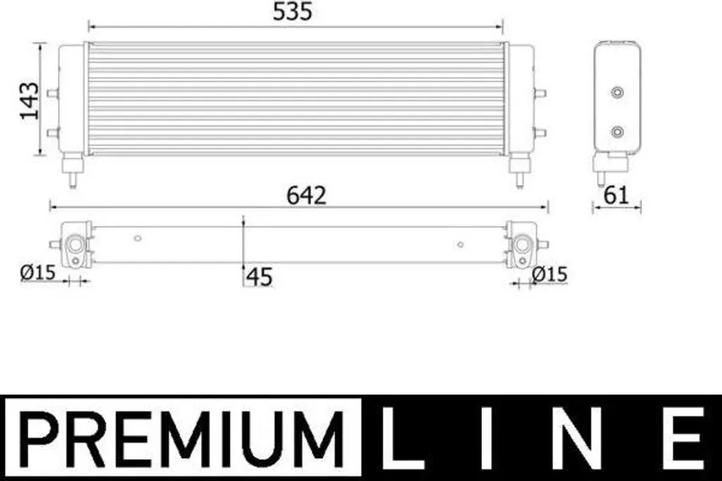 Refroidisseur d'huile BMW M5 M6 M6 M X6 (F10/F12/E70) - Haute Performance