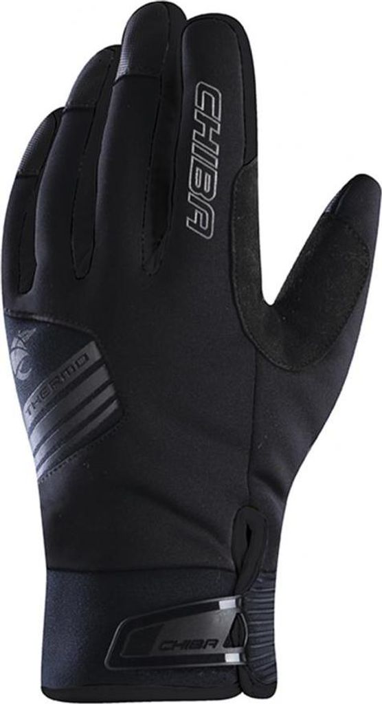 CHIBA Thermo X-Cross - wasserdichte Radhandschuhe, Touchfinger, Größe 10,5