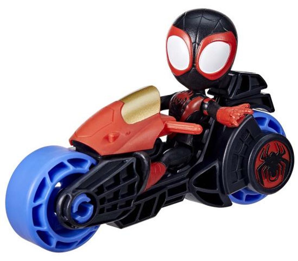 Marvel Spidey Friends Motorrad – Miles Spin Morales Produktbild 