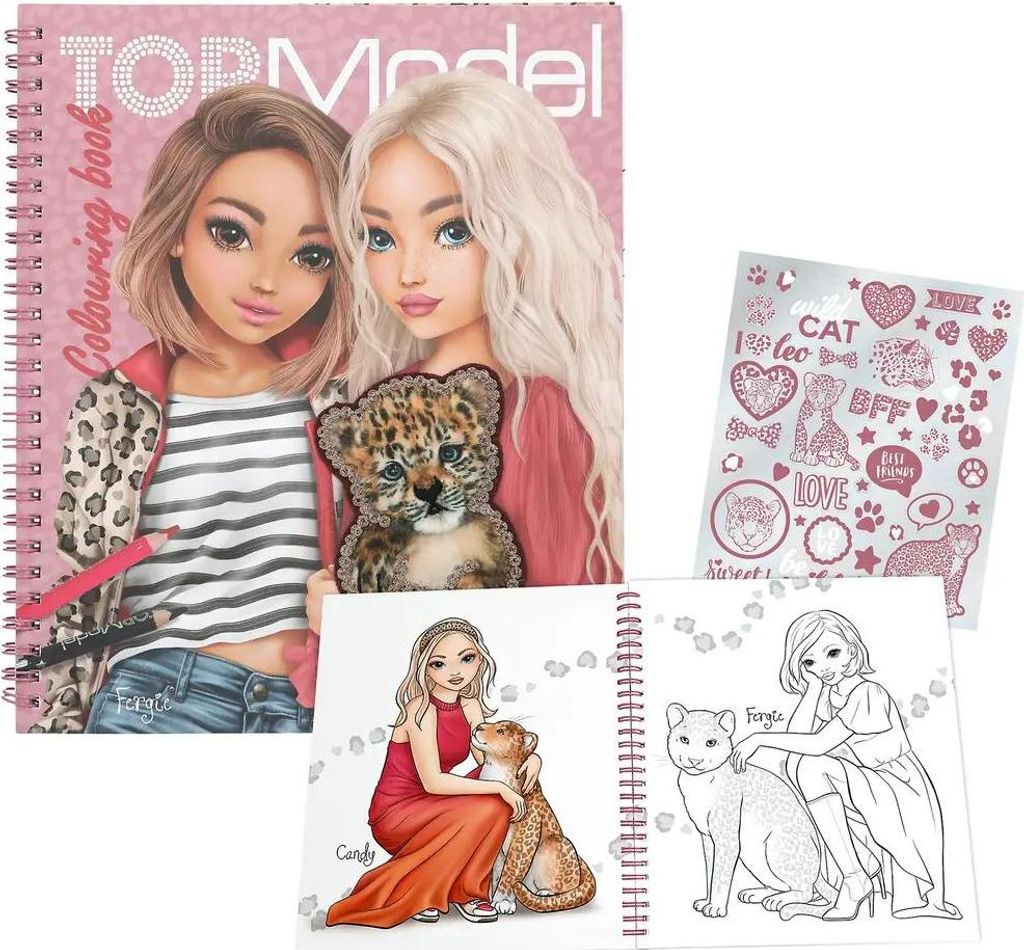 TopModel TOPModel Malbuch LEOHEART