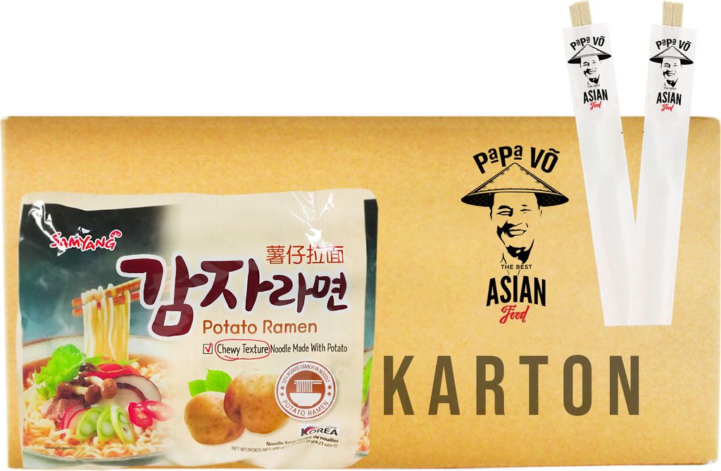 Samyang POTATO Ramen 8x600g Produktbild 