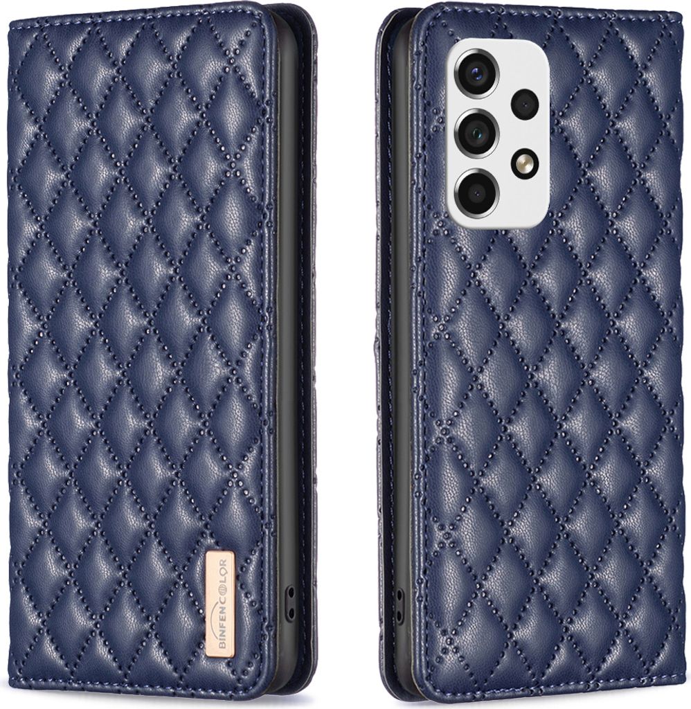 Galaxy A53 5G Hülle, Elegant Bookstyle Flip Leder Kartenfächer Schutzhülle mit Ständer für Samsung Galaxy A53 5G Blau