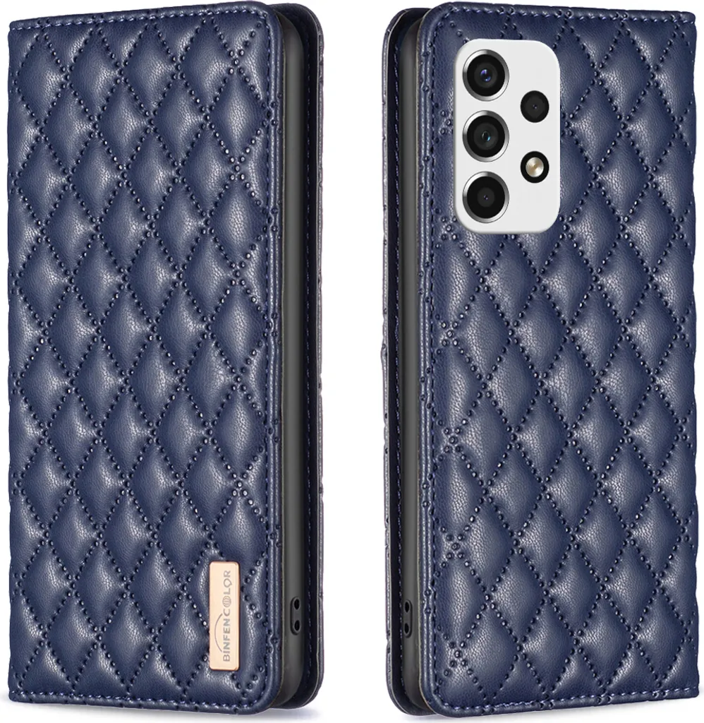 Cover Galaxy A53 5G Blu - Custodia Portafoglio Samsung con Stand Video