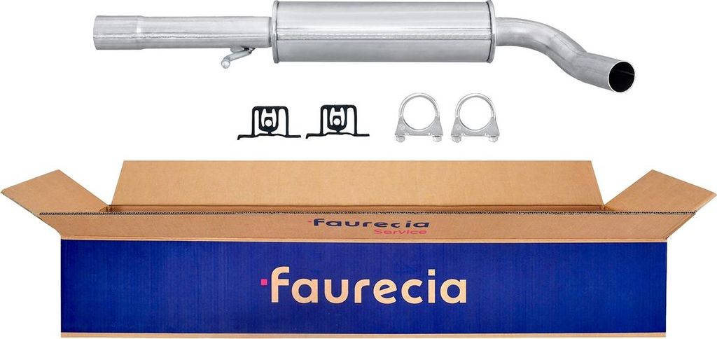 Mittelschalldämpfer FAURECIA Aftermarket-Expertise für u.a. VW BORA
