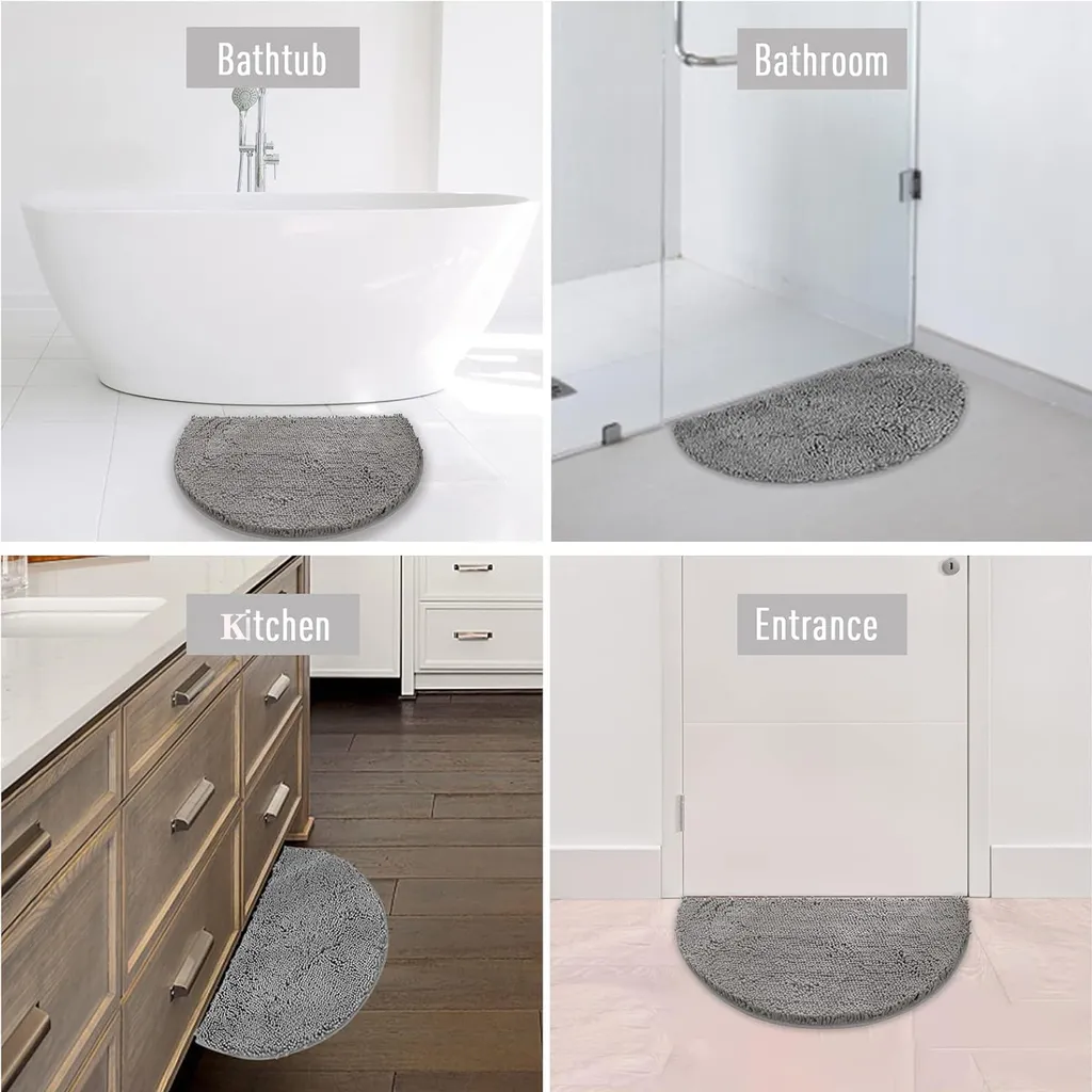 Tappetino Spa Experience Kaki 40x60 - Morbido, Assorbente e Sicuro - 8