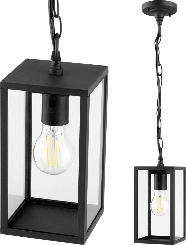 Suspension extérieure IP43 Malmo Graphite E27 résistante et design