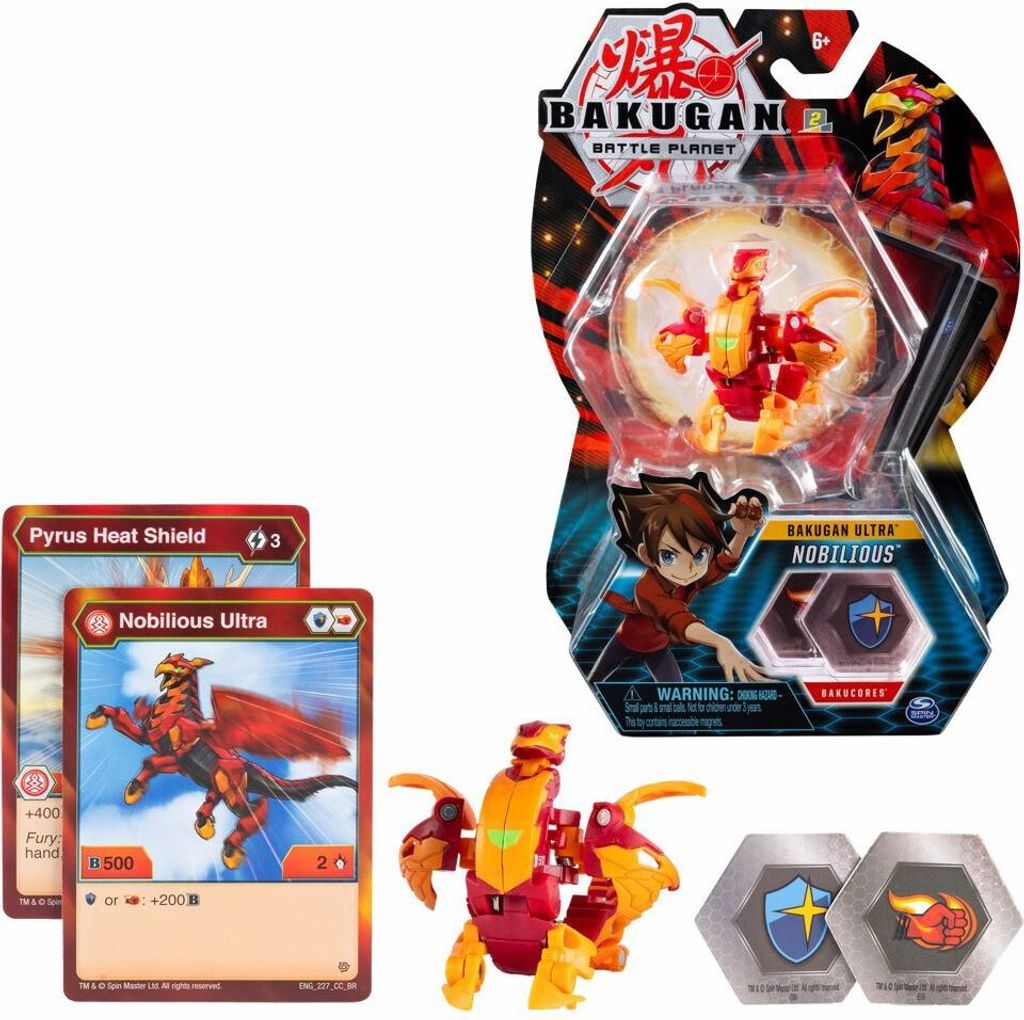 Ultra Ball | Bakugan | Spinmaster | Battle Brawlers Spielsets Nobilious