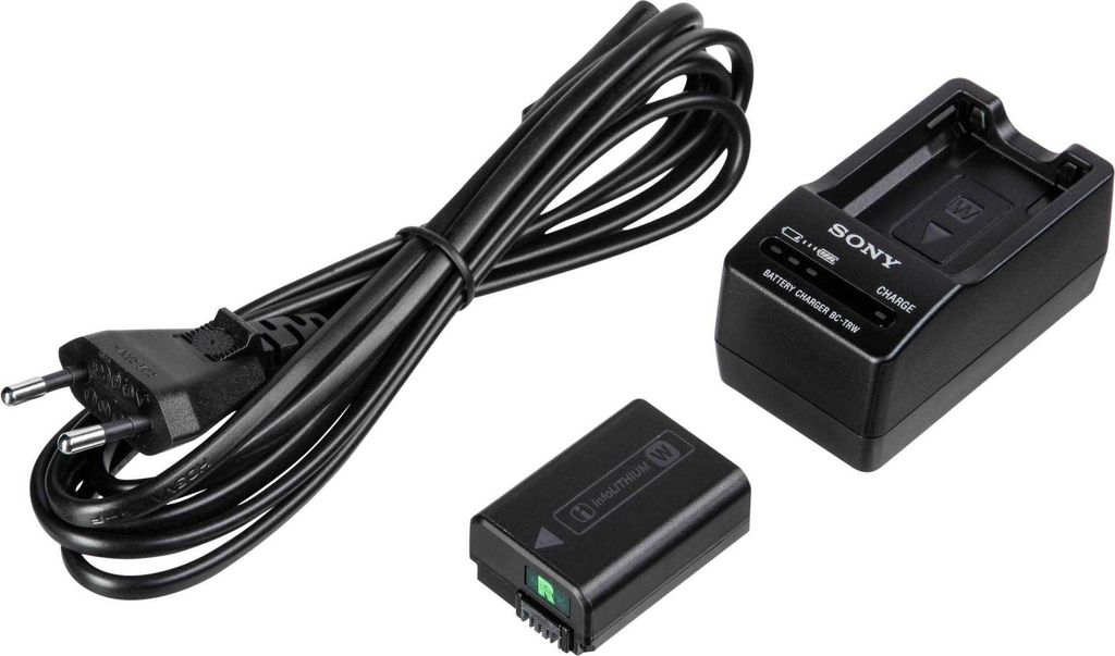 Sony ACC-TRW NEX Zubehörpaket NP-FW50 + BC-TRW Produktbild 