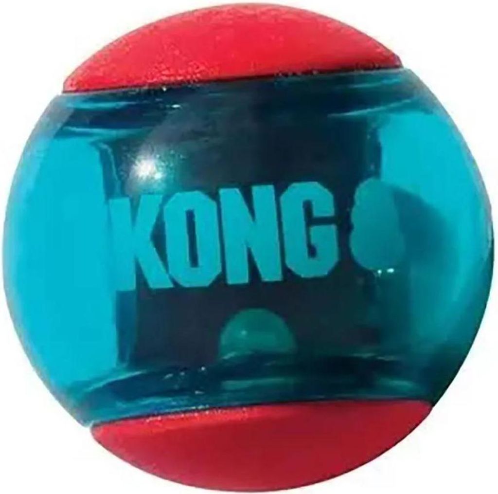Kong Squeezz Aktion Ball rot mediu Hund Produktbild 