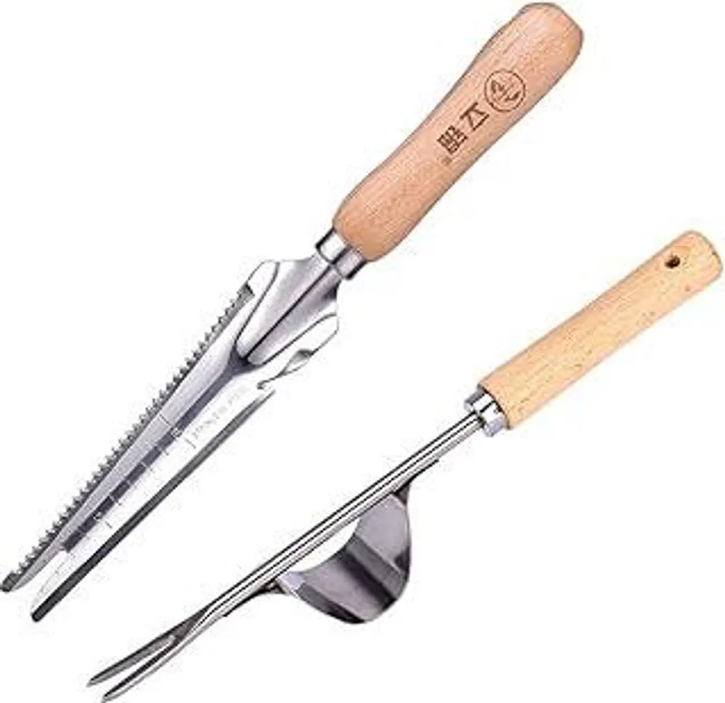2x Sarchiatore Design in Acciaio e Legno: Eleganza nel Tuo Giardino