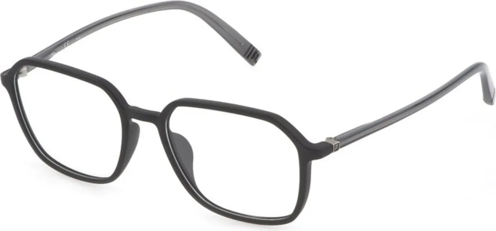 Occhiali Fila VFI202 Col. 0U28 | Montatura Minimal Total Black