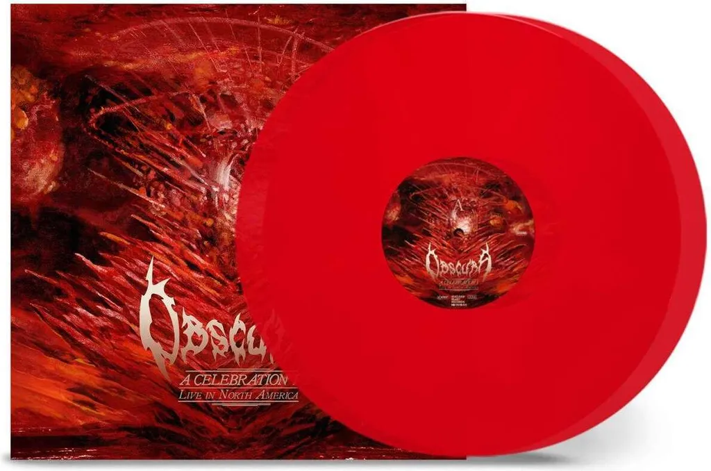 Obscura Live In North America Vinyle Rouge Edition Limitée de Collection