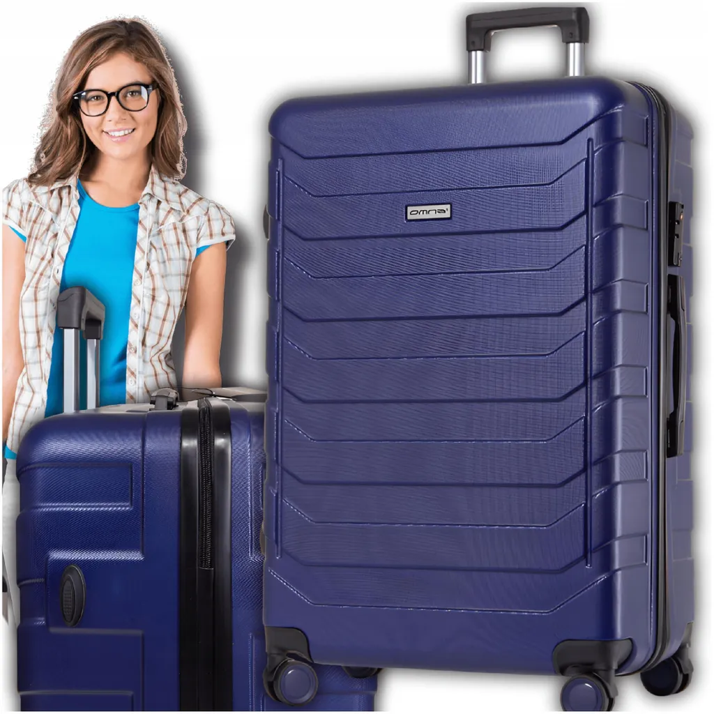 Valise légère et stable OMNA de 40L dotée de 4 roues multidirectionnelles - 2