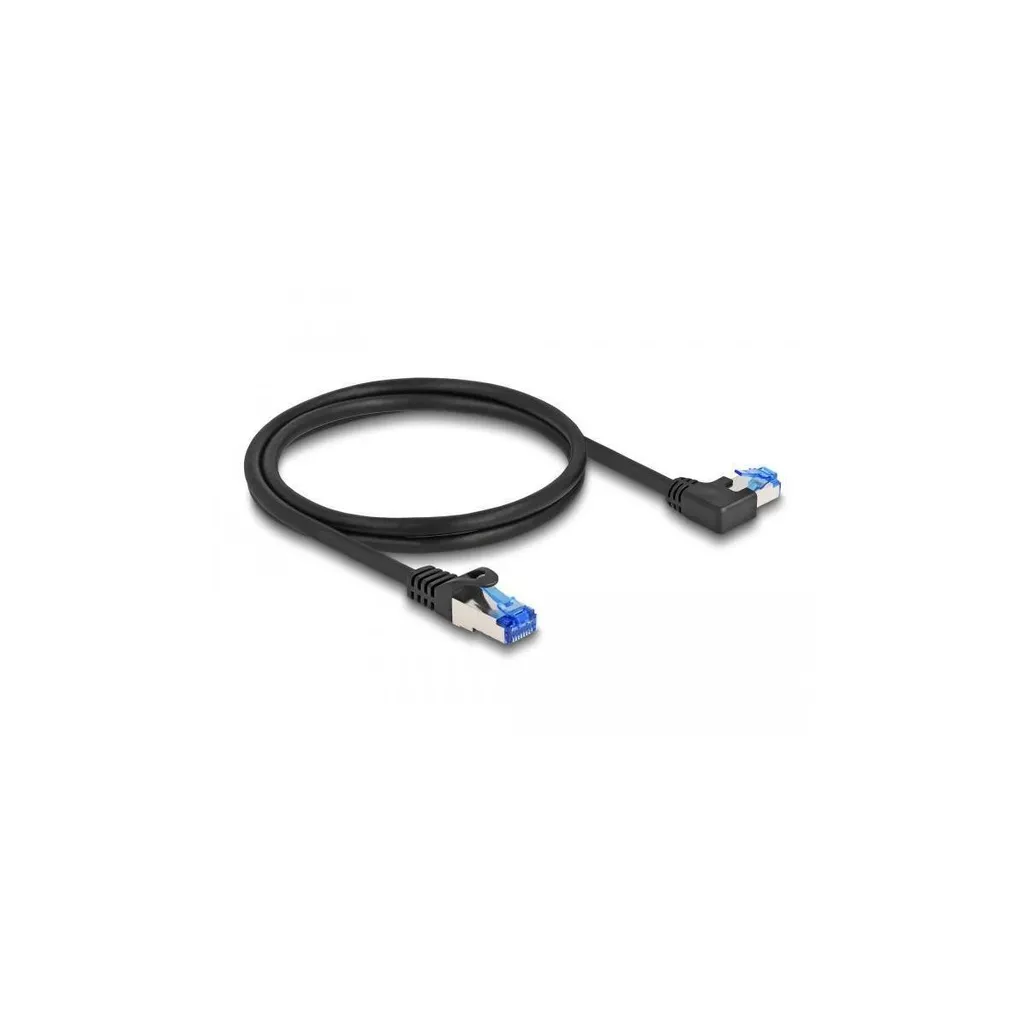 Cavo Ethernet Gaming Delock Cat.6A 1m S/FTP | Lag Zero con Angolo 90°