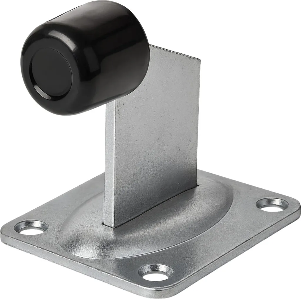Butoir de porte en caoutchouc 100 x 80 mm pour portails et portes lourdes