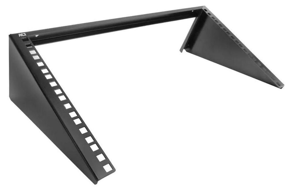 ACT Vertikale Halterung 19" 6U, Montageschelle, Metall, Schwarz