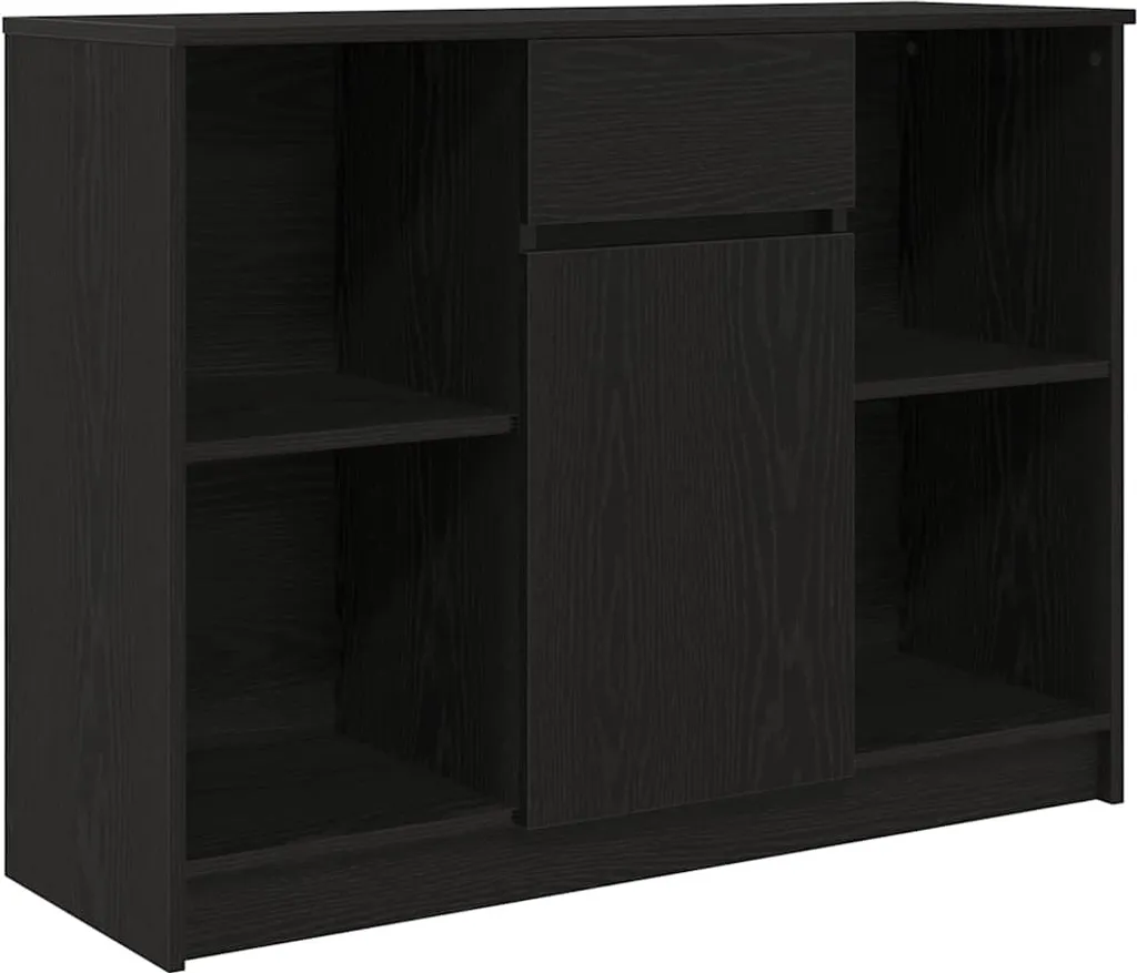 Credenza SYFAX Rovere Nero: Il Mobile Must-Have per un Home Decor Moderno