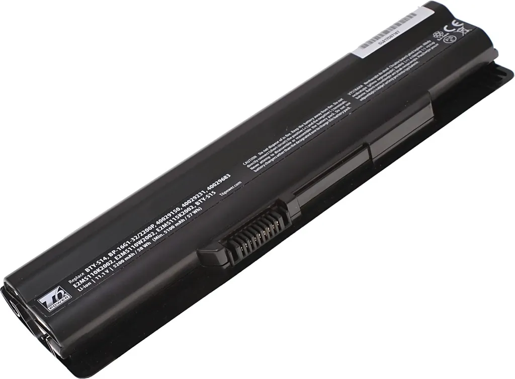 Potenzia il tuo Gaming: Batteria MSI GE70 2PE 5200mAh 58Wh T6 Power