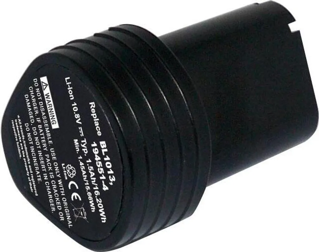 Batteria 10.8V 1500mAh Compatibile Makita BL1013 per DF330D e CL100D